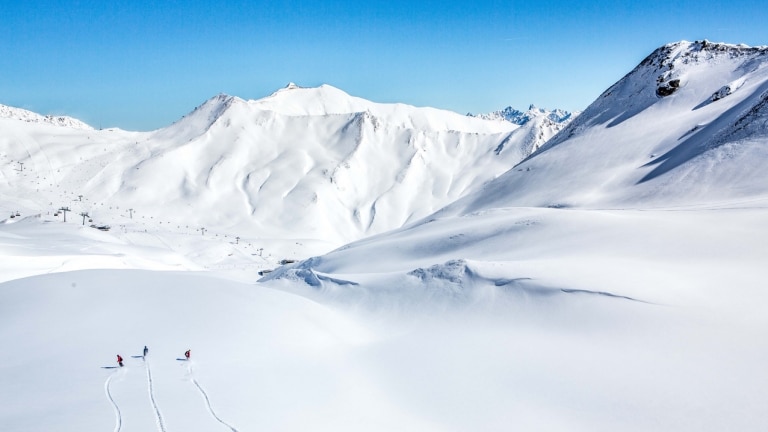 Panorama Serfaus Fiss Ladis Skigebiet